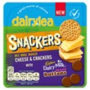 Dairylea Snackers Cheese & Crackers with Cadbury Dairy Milk Giant But
