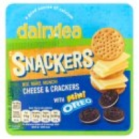 Asda Dairylea Snackers Cheese & Crackers with Mini Oreo