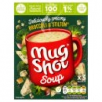 Asda Mug Shot Broccoli & Stilton Soup