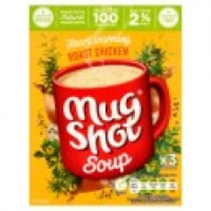 Mug Shot Roast Chicken Soup