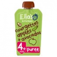 Asda Ellas Kitchen Courgettes Apples + Avocados 4m+
