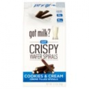 Got Milk Cookies & Cream Wafer Spirals