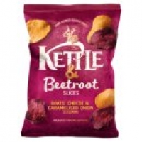 Asda Kettle Beetroot Slices with Goats Cheese & Caramelised Onion Crisp