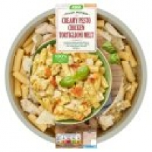 Asda Italian Creamy Pesto Chicken Tortiglioni Pasta Melt