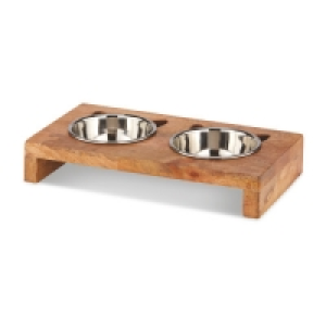 Small Raised Pet Feeding Station