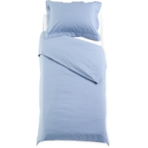 Aldi  Denim Non-Iron Single Duvet Set