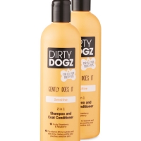 Aldi  Sensitive Dog Shampoo 2 Pack