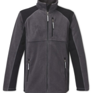 Aldi  Mens Fleece Jacket Grey