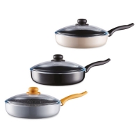 Aldi  Frying Pan 28cm With Glass Lid