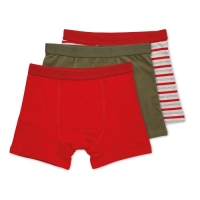 Aldi  Childrens Red Mixed Trunks 3 Pack