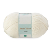 Aldi  So Crafty Cream Aran Yarn