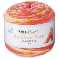 Aldi  So Crafty Jamboree Rainbow Yarn