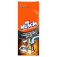 Asda Mr Muscle Drain Kitchen Unblocker for Greasy Clogs