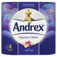 Asda Andrex Quilted Toilet Roll 4 Rolls