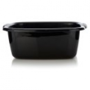George Home Black Washing Up Bowl