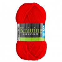 Poundland  Double Knit Yarn Red 50g