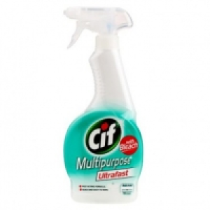 Poundland  Cif Multipurpose Ultrafast Spray With Bleach 450ml