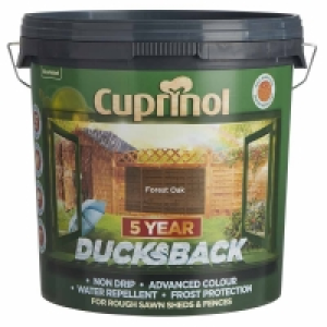 Cuprinol 5 Year Ducksback Forest Oak Matt Exterior Wood Pain £15.00