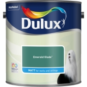 Dulux Matt Emulsion Paint Emerald Glade 2.5L £12.00
