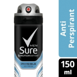 Sure For Men Invisible Ice Fresh Anti-Perspirant Deodorant 1 £1.00