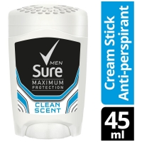 Wilko  Sure For Men Maximum Protection Anti-Perspirant Deodorant 45