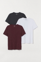 HM   3-pack T-shirts Slim Fit
