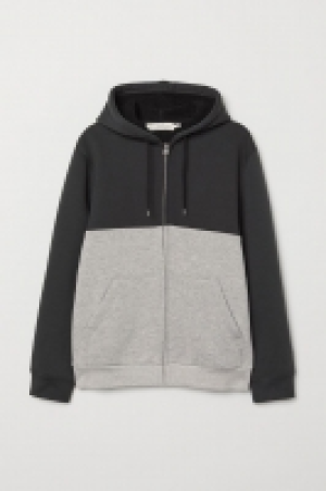 HM   Pile-lined hooded jacket