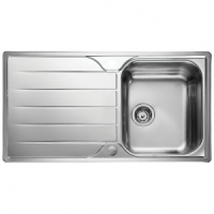 Leisure Albion 1 Bowl Reversible Inset Stainless Steel Kitch £99.00