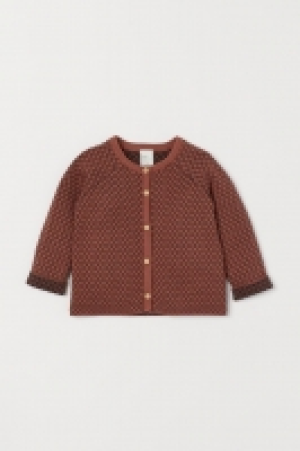  Jacquard-knit cardigan £10.00