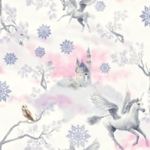 Arthouse Fairytale Lilac Wallpaper 10.05m x 53cm £13.00