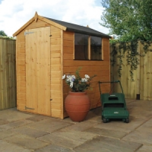 Mercia 6 x 4 ft Timber Shiplap Apex Shed with Assembly £470.00