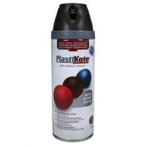 Plastikote Multi-surface Spray Paint - Satin Chocolate Brown £8.00