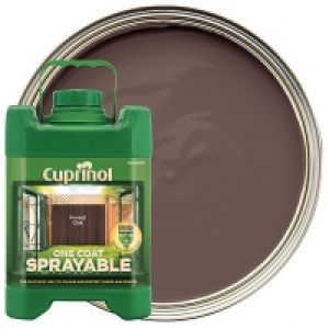 Cuprinol One Coat Sprayable - Forest Oak 5L £19.00