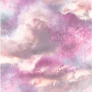Arthouse Diamond Galaxy Purple/Blush Wallpaper 10.05m x 53cm £15.00