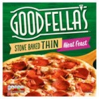 Morrisons  Goodfellas Stonebaked Thin Meat Feast Pizza