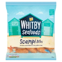 Iceland  Whitby Seafoods Scampi Bites 190g
