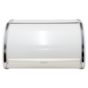 Partridges Brabantia Brabantia Bread Bin White Medium Roll Top (349126)