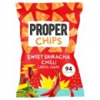 Asda Properchips Sweet Sriracha Chilli Lentil Chips