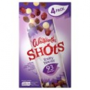 Whitworths Fruity Biscuit Shots 4 Pack