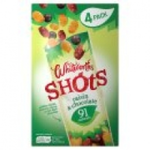Whitworths Raisin & Chocolate Shots 4 Pack