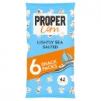 Asda Propercorn Lightly Sea Salted Popcorn Multipack