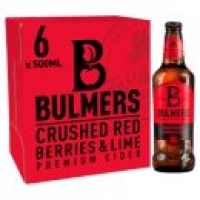 Asda Bulmers Crushed Red Berries & Lime Premium Cider