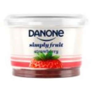 Danone Strawberry No Added Sugar Yogurt