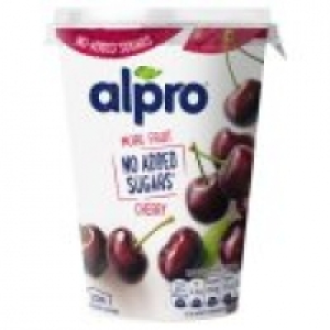 Alpro More Fruit, No Added Sugars Cherry Soya Yogurt Alternative