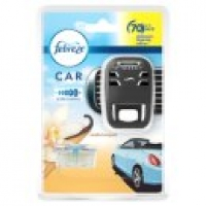 Febreze Car Air Freshener Starter Kit Vanilla Bouquet