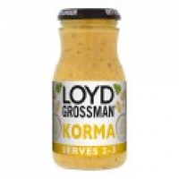 Asda Loyd Grossman Korma Curry Sauce