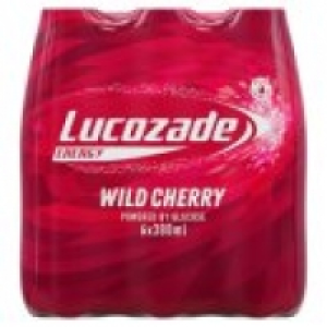 Asda Lucozade Energy Cherry Fridge Pack Bottles