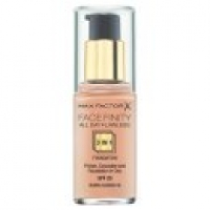 Asda Max Factor Facefinity All Day Flawless, Liquid Foundation 3in1 045 Warm