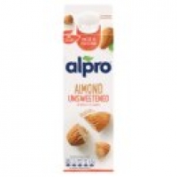 Asda Alpro Roasted Almond Unsweetened Drink Chilled