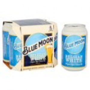 Blue Moon Belgian White American Craft Wheat Beer